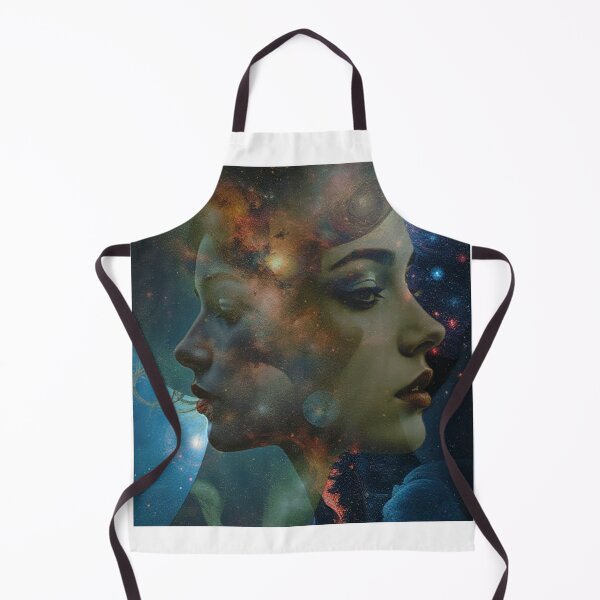 Item preview, Cosmic Surreal Dual Face Collage – Dreamscape Galaxy Art designed and sold by THEPLUGceoMERCH.