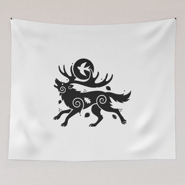 Item preview, Tattoo Reindeer designed and sold by clintang.