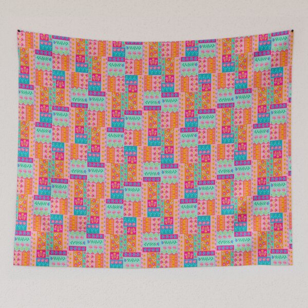 Item preview, Floral Patchwork designed and sold by DafneDStudio.