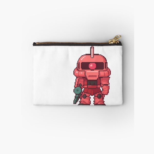 Item preview, ZAKU GUNDAM RED COMET SD pixel art designed and sold by sabartgunpla.