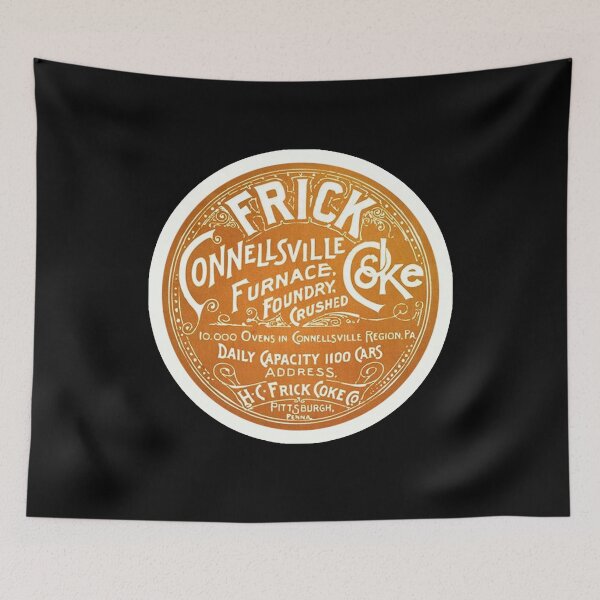 Item preview, Vintage Frick Connellsville Coke - Furnace Foundry Crushed - H.C. Frick Coke Co. - Pittsburgh, Pennsylvania designed and sold by QuayTradingCo.
