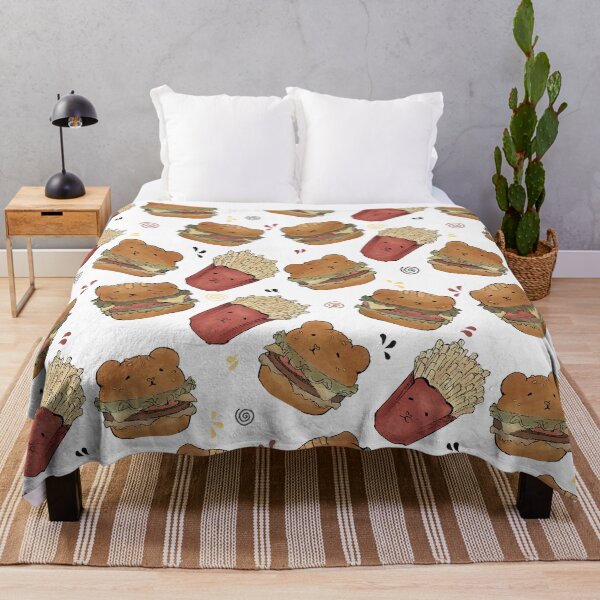 Item preview, Kitty Bear Burger (No BG) designed and sold by CloudySkiesAhd.