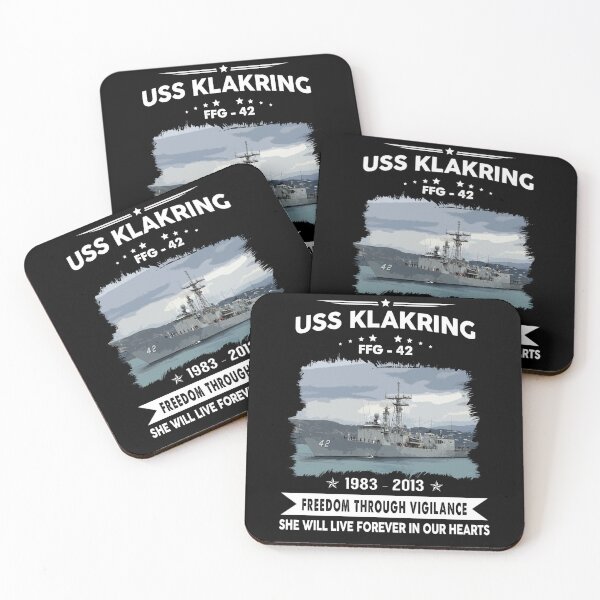 Item preview, USS Klakring FFG 42, Navy Veteran Mens Gift Idea Husband, Dad, Grandpa designed and sold by Timeless Bond Designs.