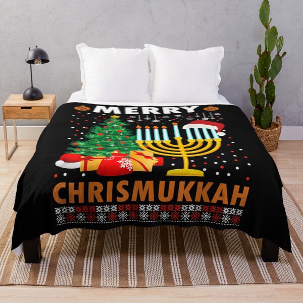 Item preview, Merry Chrismukkah Jewish Christmas Hanukkah Chanukah designed and sold by PaulHuddlesto41.