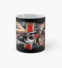 Vintage Classic British BSA Motorcycle Icon Mug