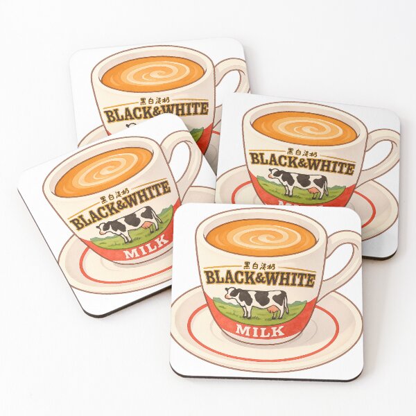Item preview, Hong Kong Milk Tea Black White Cup designed and sold by skyocean0.