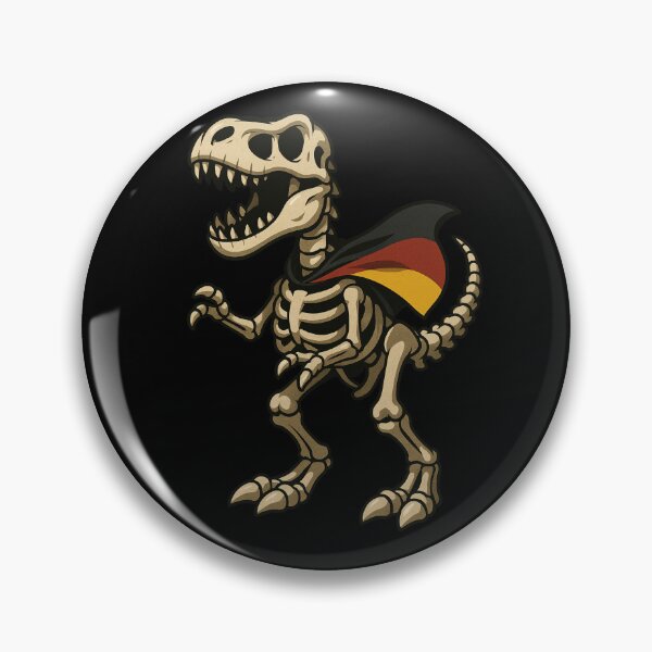 Item preview, Dinosaur Trex Skeleton Halloween Germany Flag Boys Girls Kids designed and sold by rafaeltto.