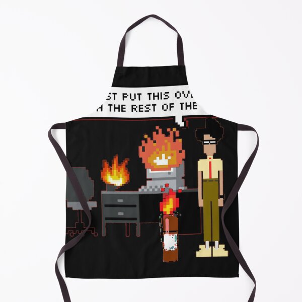Item preview, I.T. Crowd Fire 8 Bit designed and sold by AngelHorne65.
