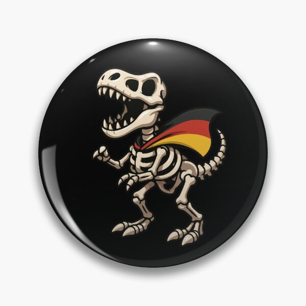 Item preview, Dinosaur Trex Skeleton Halloween Germany Flag Boys Girls Kids designed and sold by rafaeltto.