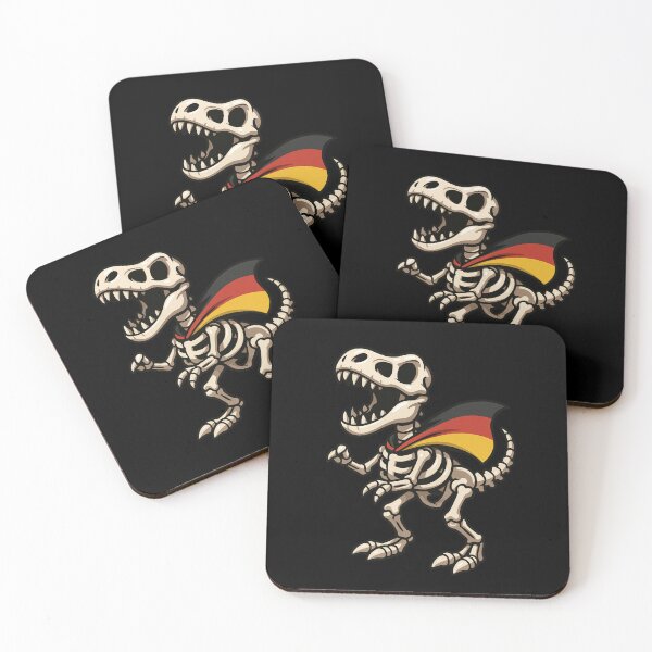 Item preview, Dinosaur Trex Skeleton Halloween Germany Flag Boys Girls Kids designed and sold by rafaeltto.