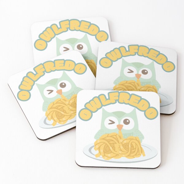 Item preview, Owlfredo – Cute Owl Pasta Pun Design designed and sold by Carmen Gomez.