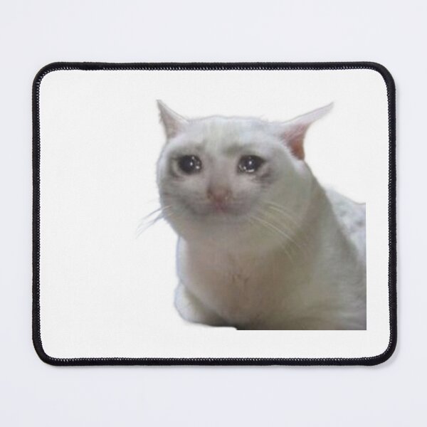 Item preview, Adorable White Cat Portrait designed and sold by syux.