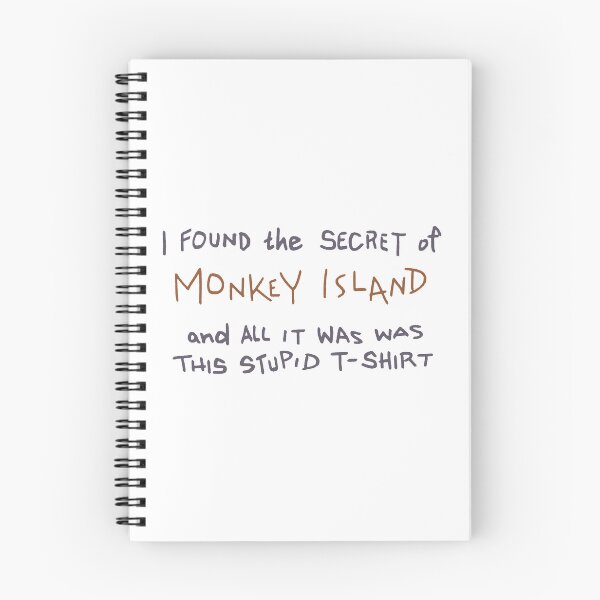 Item preview, I found the SECRET of monkey island and all it was was this stupid t shirt - Monkey Island designed and sold by Gautamaa.