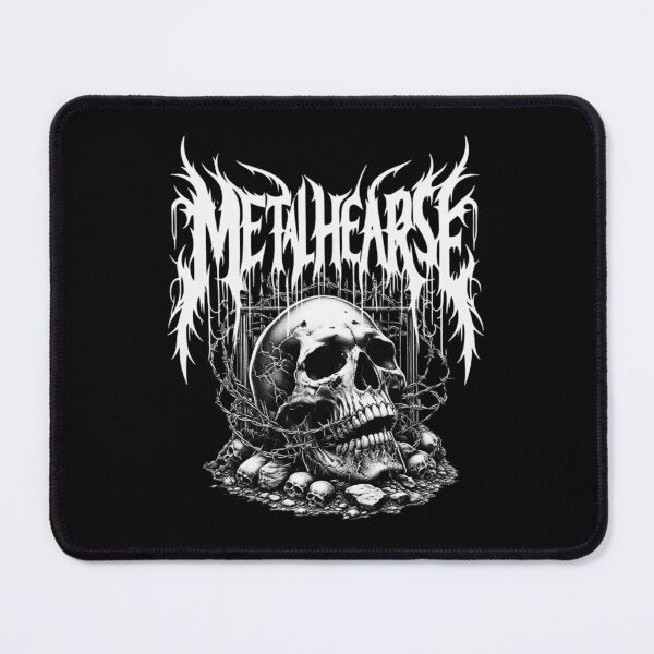 Item preview, MetalHearse Black Metal Gothic Satanic Skull Art designed and sold by DeimosArtIntl.