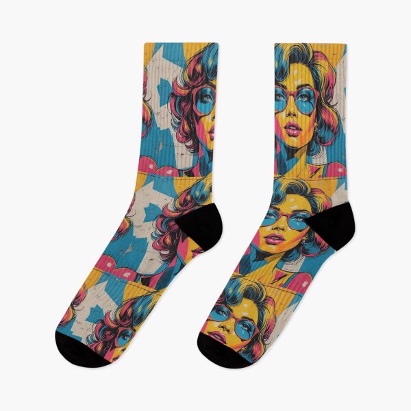 Item preview, "Pop Art Perfection – Light Up Your Look!" designed and sold by rouzaina.