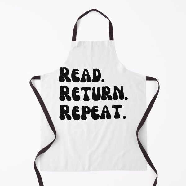 Item preview, Read Return Repeat funny cute reading reader Librarian book designed and sold by snowry.