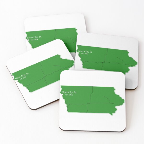 Item preview, Sioux City, IA [Green] designed and sold by PhilbonianDezin.