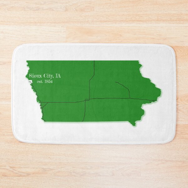 Item preview, Sioux City, IA [Green] designed and sold by PhilbonianDezin.