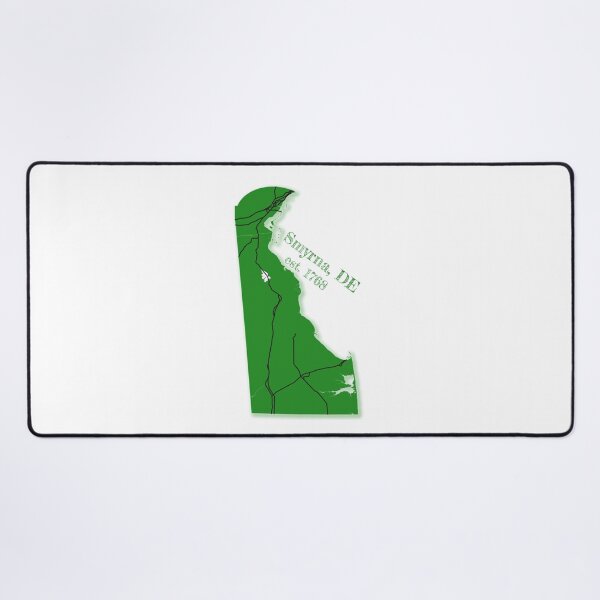 Item preview, Smyrna, DE [Green] designed and sold by PhilbonianDezin.