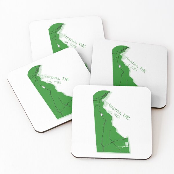 Item preview, Smyrna, DE [Green] designed and sold by PhilbonianDezin.
