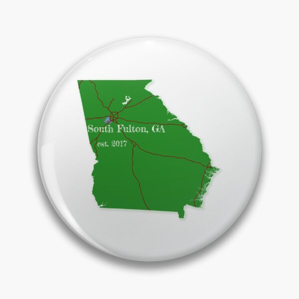 Item preview, South Fulton, GA [Green] designed and sold by PhilbonianDezin.