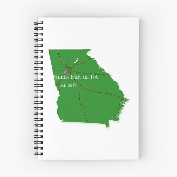 Item preview, South Fulton, GA [Green] designed and sold by PhilbonianDezin.