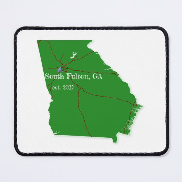 Item preview, South Fulton, GA [Green] designed and sold by PhilbonianDezin.