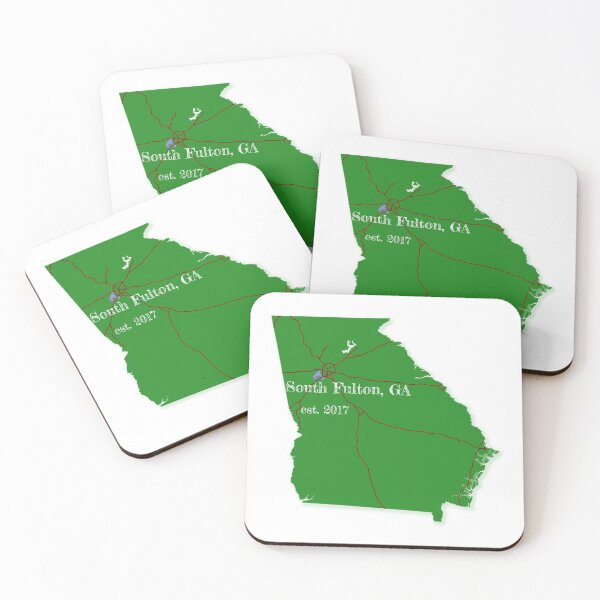 Item preview, South Fulton, GA [Green] designed and sold by PhilbonianDezin.