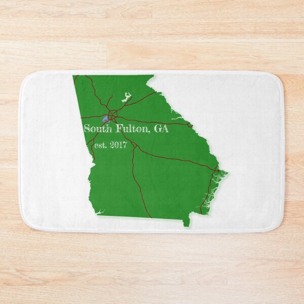 Item preview, South Fulton, GA [Green] designed and sold by PhilbonianDezin.