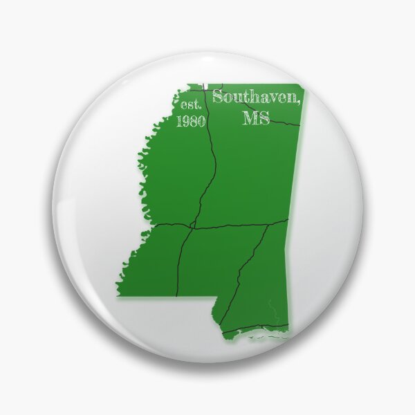 Item preview, Southaven, MS [Green] designed and sold by PhilbonianDezin.