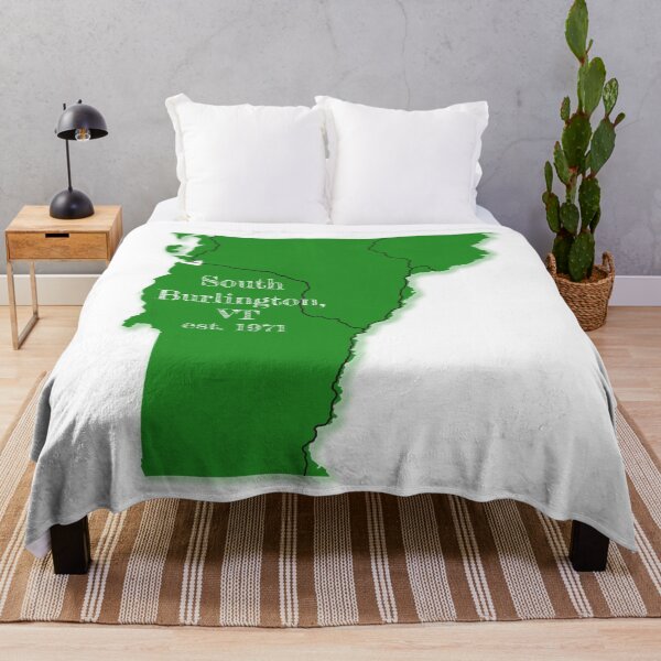 Item preview, South Burlington, VT [Green] designed and sold by PhilbonianDezin.
