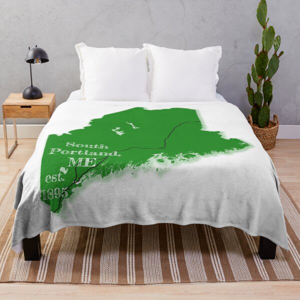 Item preview, South Portland, ME [Green] designed and sold by PhilbonianDezin.