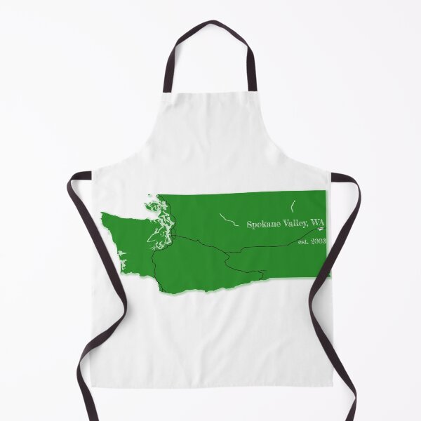 Item preview, Spokane Valley, WA [Green] designed and sold by PhilbonianDezin.
