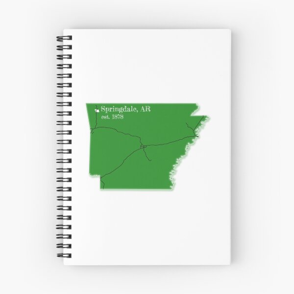 Item preview, Springdale, AR [Green] designed and sold by PhilbonianDezin.