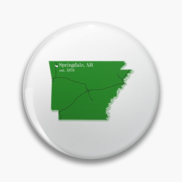 Item preview, Springdale, AR [Green] designed and sold by PhilbonianDezin.