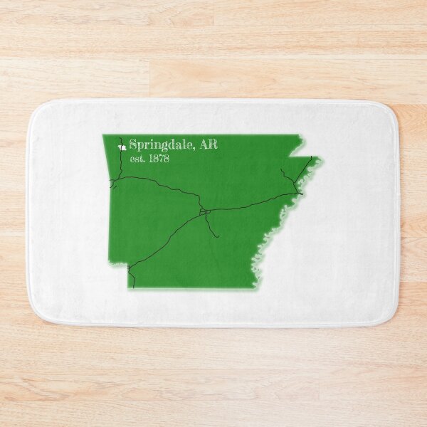 Item preview, Springdale, AR [Green] designed and sold by PhilbonianDezin.
