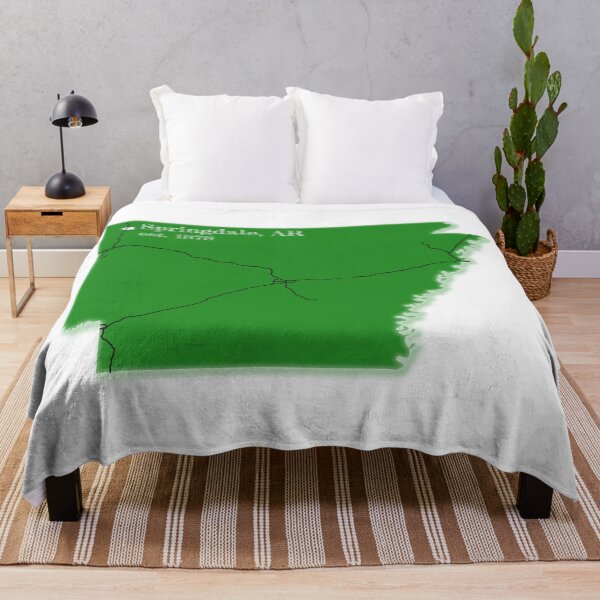 Item preview, Springdale, AR [Green] designed and sold by PhilbonianDezin.