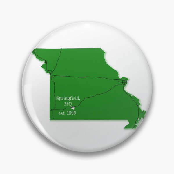 Item preview, Springfield, MO [Green] designed and sold by PhilbonianDezin.