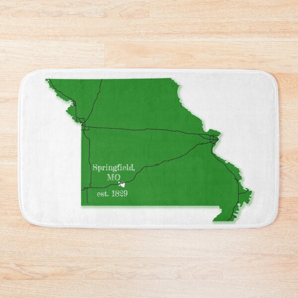 Item preview, Springfield, MO [Green] designed and sold by PhilbonianDezin.