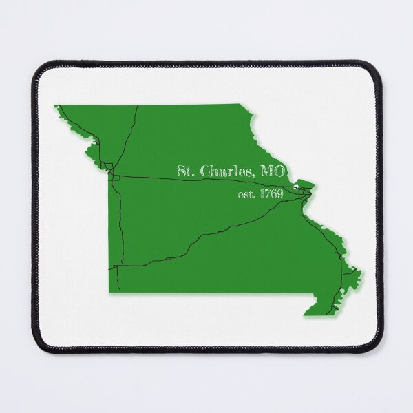 Item preview, St. Charles, MO [Green] designed and sold by PhilbonianDezin.