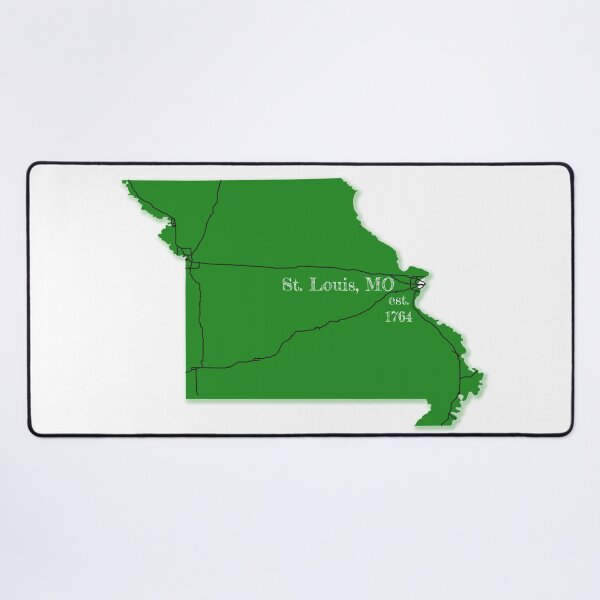 Item preview, St. Louis, MO [Green] designed and sold by PhilbonianDezin.
