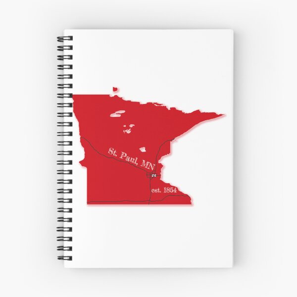 Item preview, St. Paul, MN [Red] designed and sold by PhilbonianDezin.