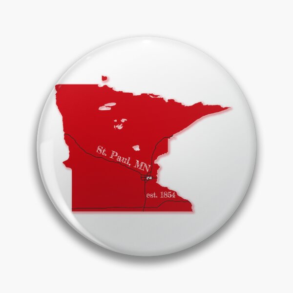 Item preview, St. Paul, MN [Red] designed and sold by PhilbonianDezin.