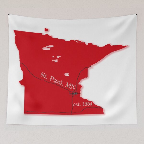 Item preview, St. Paul, MN [Red] designed and sold by PhilbonianDezin.