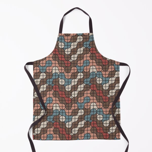 Item preview, Retro Geometric Mid-Century Modern Art Board designed and sold by FestivityFinds.