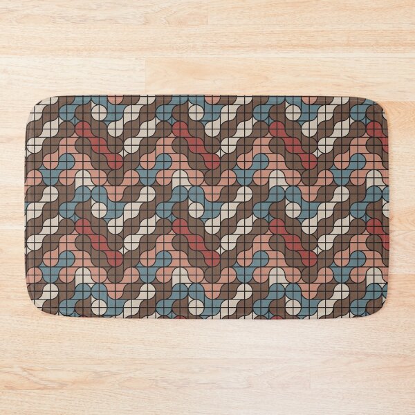 Item preview, Retro Geometric Mid-Century Modern Art Board designed and sold by FestivityFinds.
