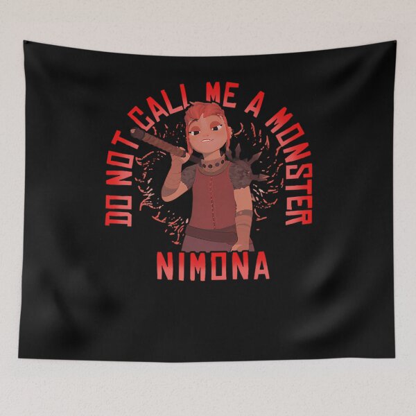 Item preview, Nimona Don'T Call Me A Monster Hero Portrait designed and sold by BrandyFishe.