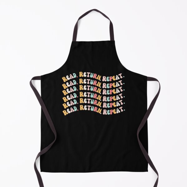 Item preview, Read Return Repeat cute reading Groovy reader Librarian book designed and sold by snowry.