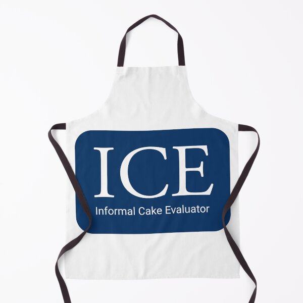 Item preview, Official Informal Cake Evaluator (I.C.E.) Badge designed and sold by LoudMouthSoup.