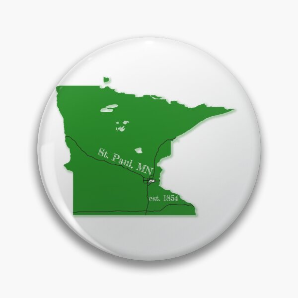 Item preview, St. Paul, MN [Green] designed and sold by PhilbonianDezin.